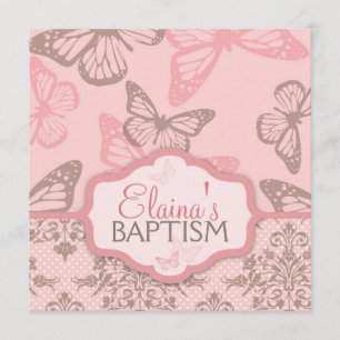 Butterfly Kisses Invitation Square Petal_demetra