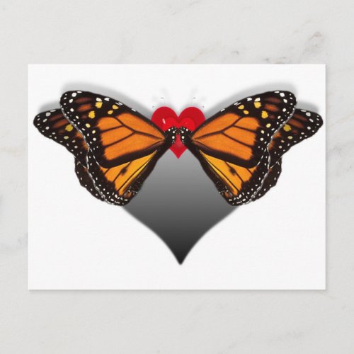 Butterfly Kisses Postcard