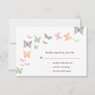 Butterfly Kisses RSVP