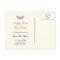 Butterfly Kisses Save the Date ivory