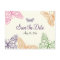 Butterfly Kisses Save the Date ivory