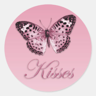 Butterfly Kisses Sticker