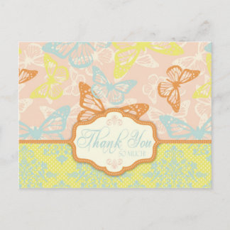 Butterfly Kisses Sweet TY Postcard