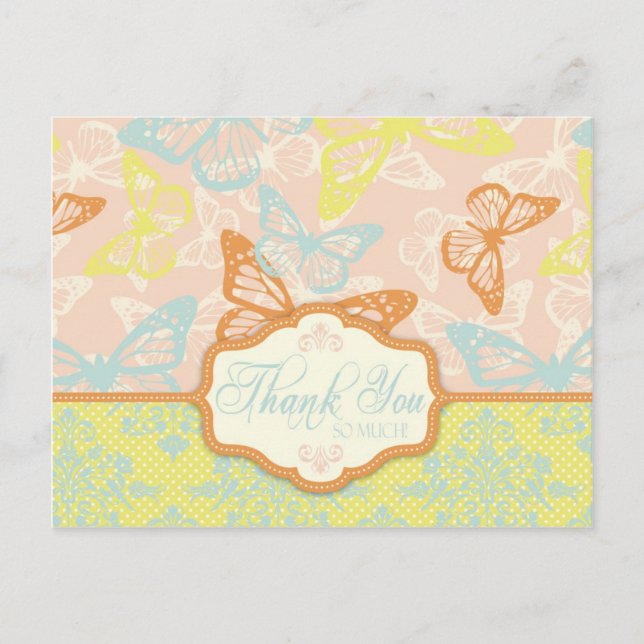 Butterfly Kisses Sweet TY Postcard (Front)