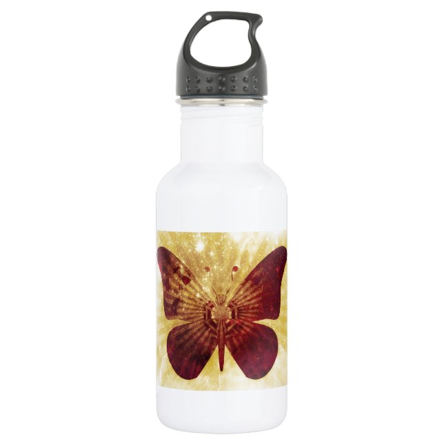 Butterfly Kisses Water Bottle (Front)