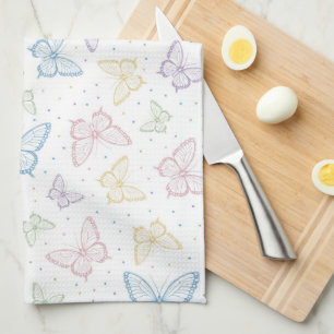 Butterfly Kitchen Tea Towel