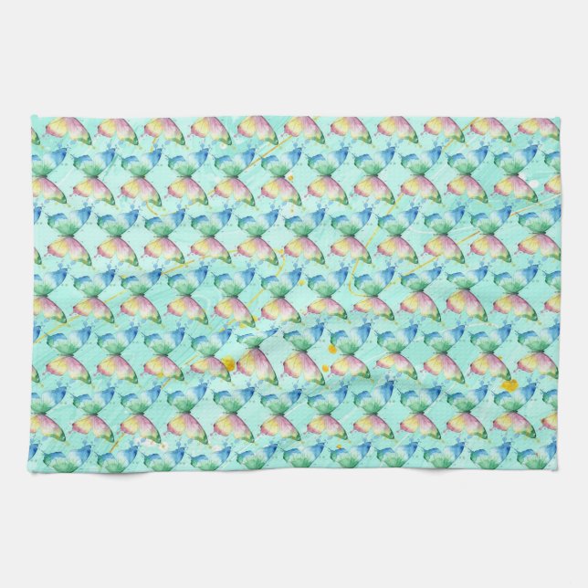 Butterfly Kitchen Towel (Horizontal)