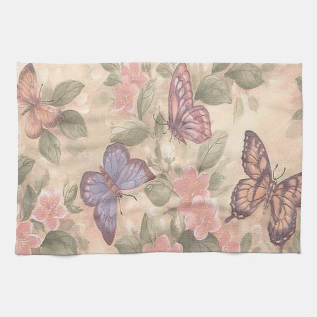 Butterfly Kitchen Towel (Horizontal)
