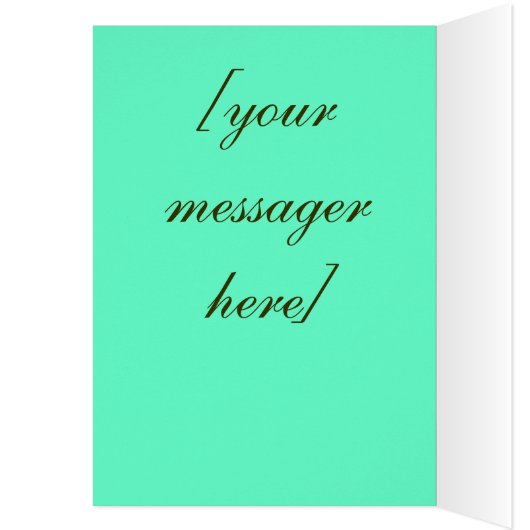 Butterfly Kitten Card (Inside (Left))