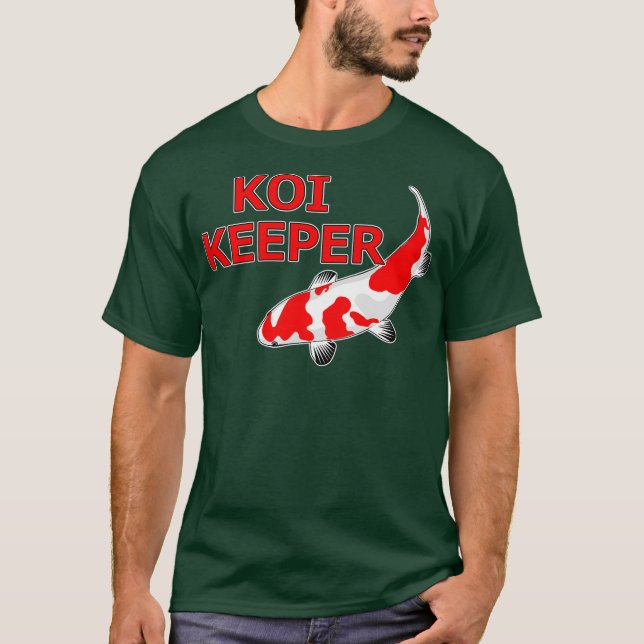 Butterfly Koi Pond Showa Koi Fish Tancho Sanke T-Shirt (Front)