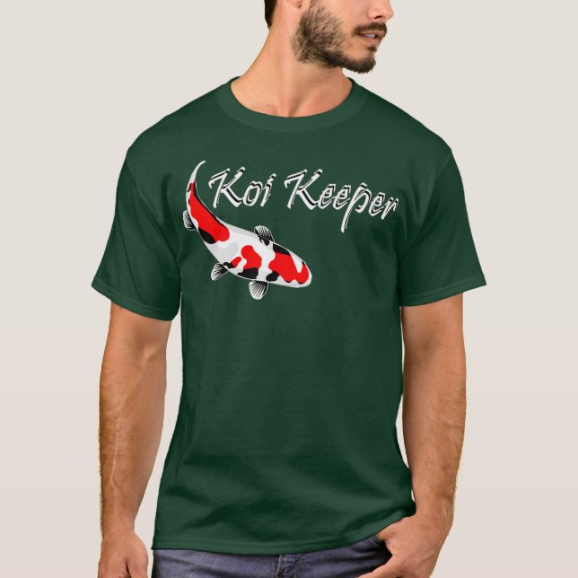 Butterfly Koi Pond Showa Koi Fish Tancho Sanke T-Shirt (Front)