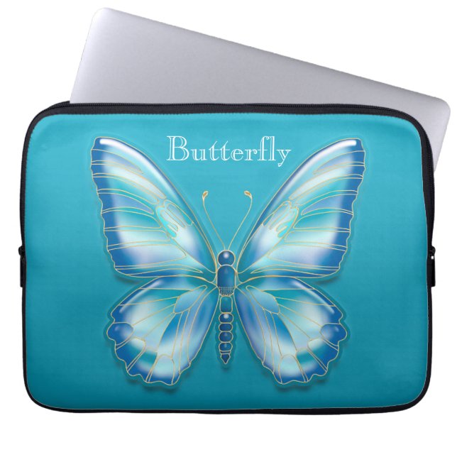 Butterfly Laptop Sleeve (Front)