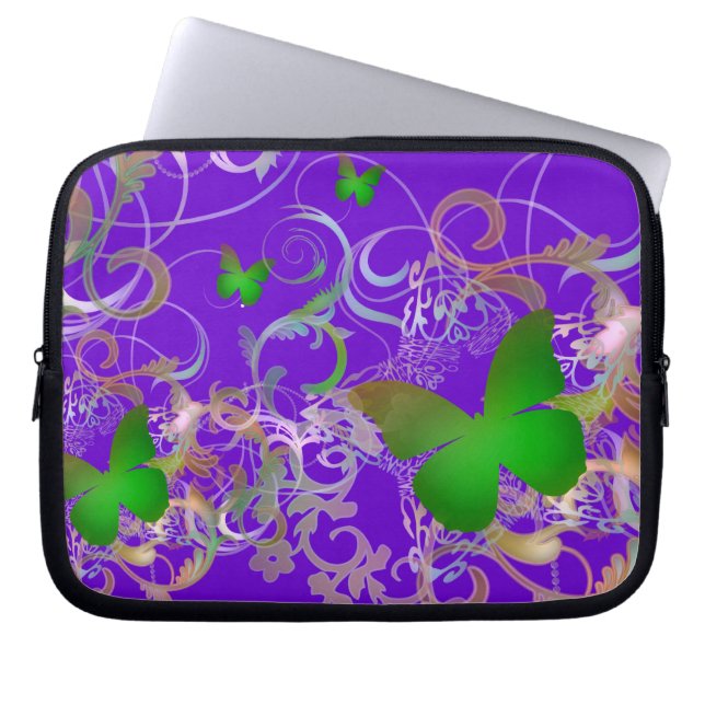 Butterfly Laptop Sleeve (Front)
