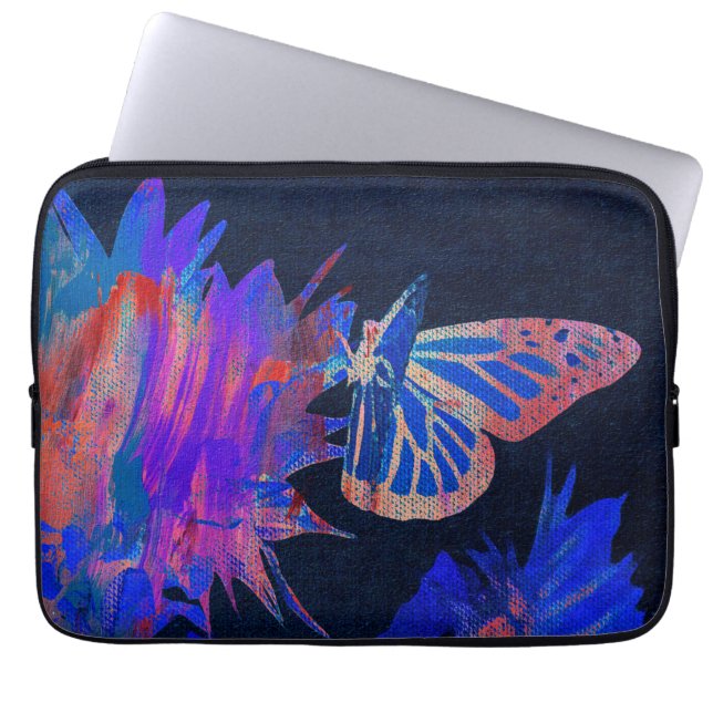Butterfly  laptop sleeve (Front)