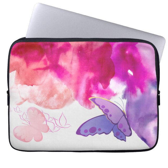 butterfly laptop sleeve (Front)