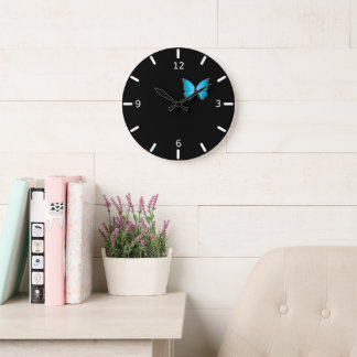Butterfly Large Clock