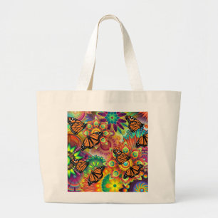 Butterfly Large Tote Bag