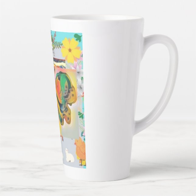 Butterfly Latte Mug (Right)