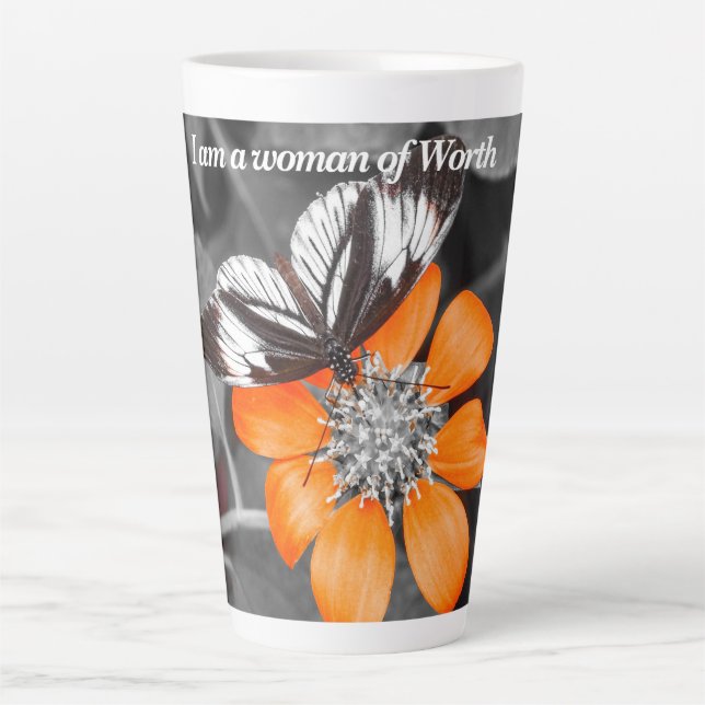 Butterfly Latte Mug (Front)