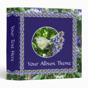 Butterfly Lavender Garden 1.5 inch Binder