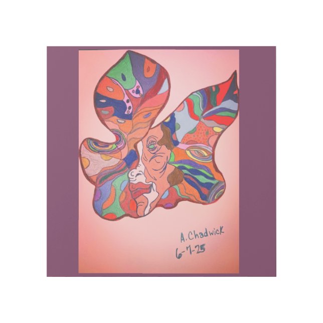 Butterfly Leaf Portrait Gallery Wrap (Front)