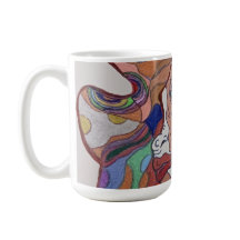 Butterfly Leaf Portrait Mug