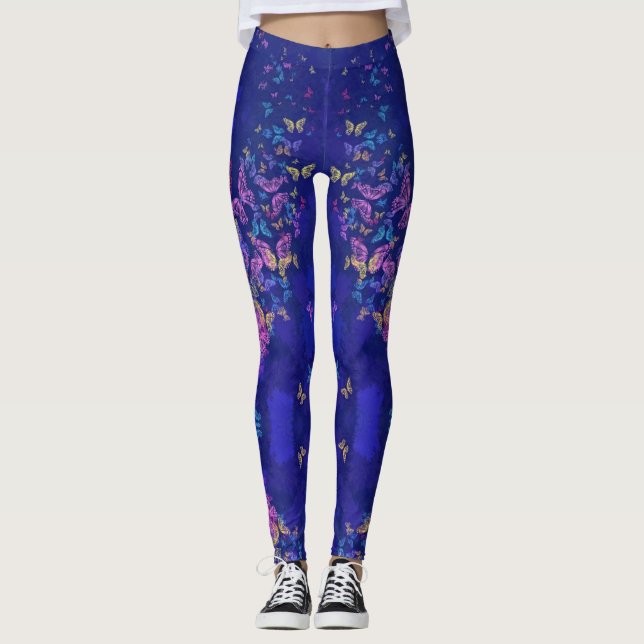 Butterfly Leggings Spring Design (Front)