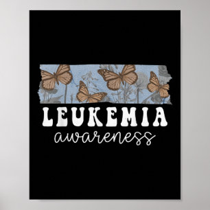 Butterfly Leukemia Awareness Poster