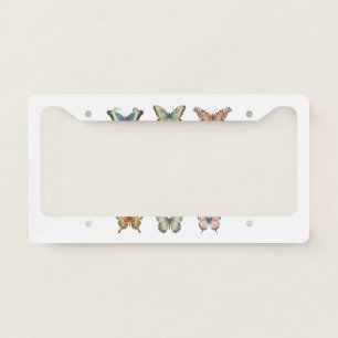 Butterfly Licence Plate Frame