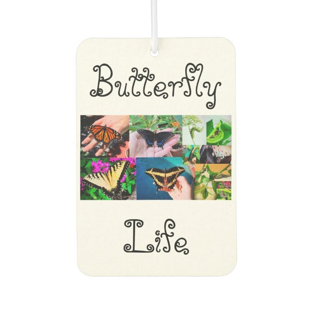 Butterfly Life Air Freshener (Front)