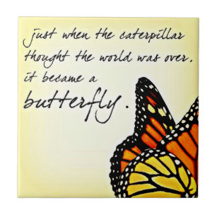 Butterfly Quote Ceramic Tiles | Zazzle Butterfly Quote Ceramic Tiles | Zazzle