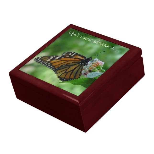 Butterfly Life's Simple Pleasures Large Box (Side)