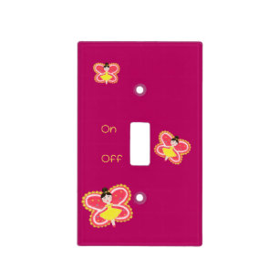 Butterfly light switch cover