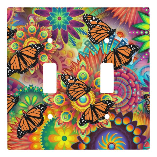 Butterfly Light Switch Cover (Front)