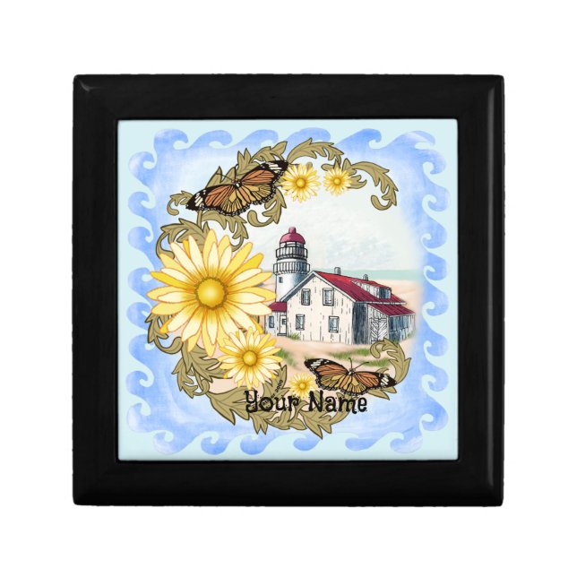 Butterfly Lighthouse Gift Box (Front)