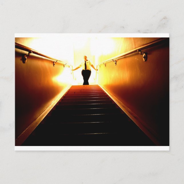 Butterfly Lightning by Niki Postcard (Front)