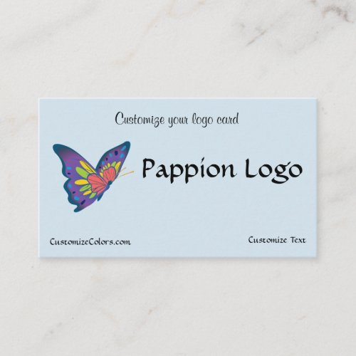 Butterfly Logo Business Card Template