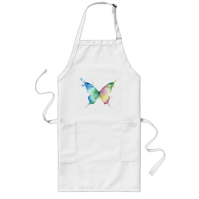Butterfly Long Apron (Front)