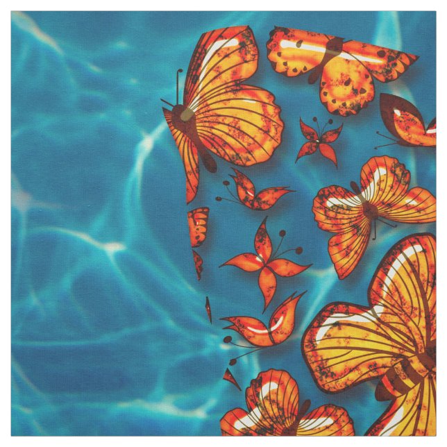 Butterfly Love 1 Options Custom Fabric (Swatch)