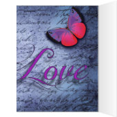 Butterfly Love Cards (Inside (Left))