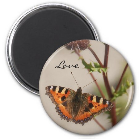 Butterfly Love Magnet