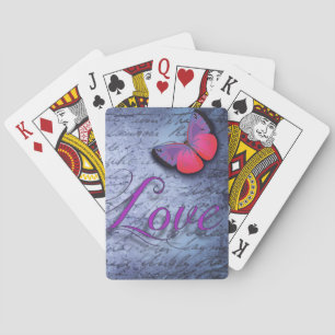 Butterfly Love Poker Cards