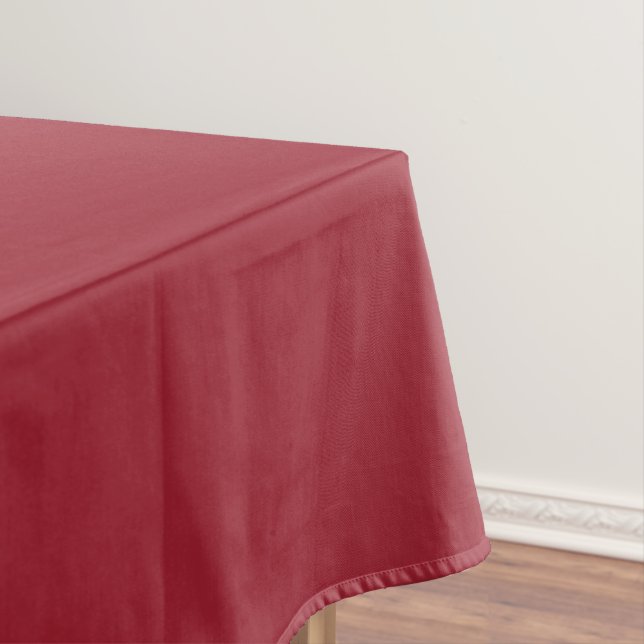 Butterfly Love | Solid Color Red 4 Tablecloth (In Situ)