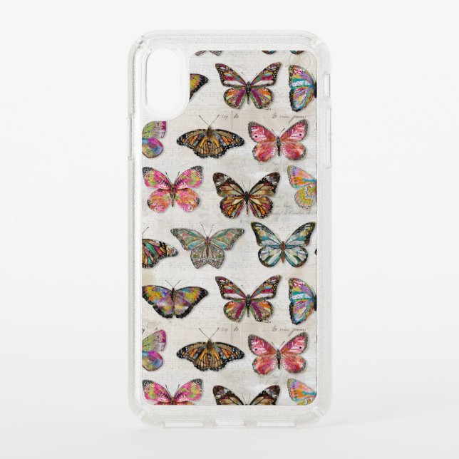 Butterfly Love Speck iPhone XS Max Case (Front)