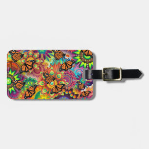 Butterfly Luggage Tag