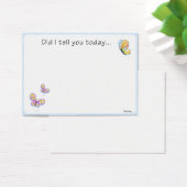 Butterfly Lunch Box Love Note (Desk)