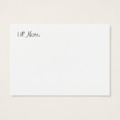 Butterfly Lunch Box Love Note (Back)