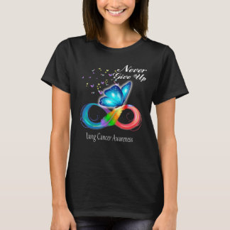 Butterfly Lung Cancer Awareness T-Shirt