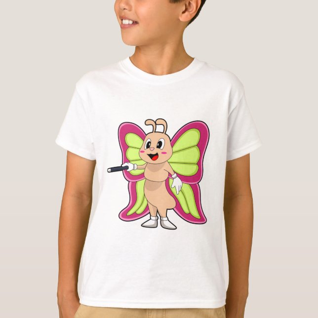 Butterfly Magic wand T-Shirt (Front)