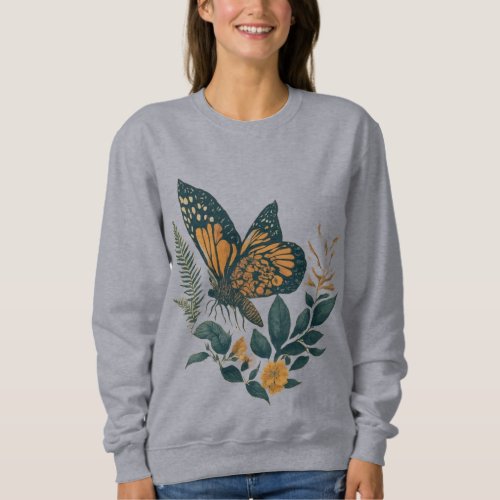 Butterfly Magic Wear Your Wings of Transformation Sweatshirt